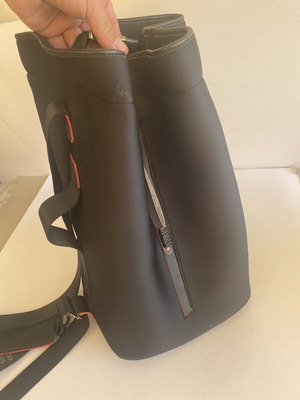 FRNC shoulder bag like new, black with red details