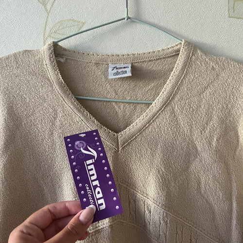 A-Style women's blouse new, cream color, sizes M / L, pack of 3