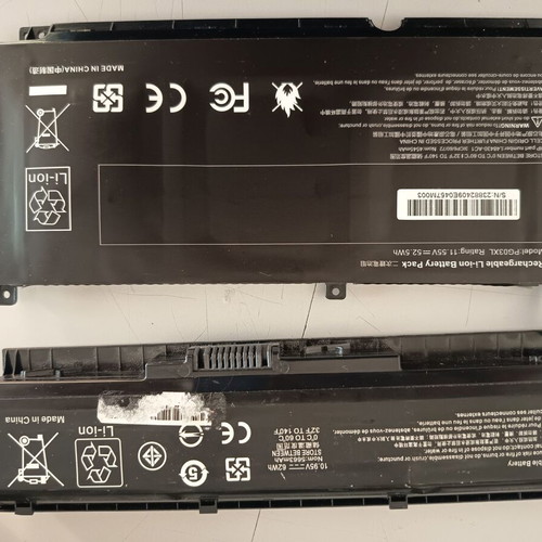 Laptop batteries PGO 03XL and 10.95V