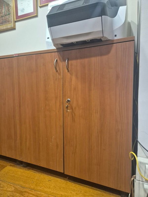 SATO office cabinets like new, set of 3, 80x85 cm