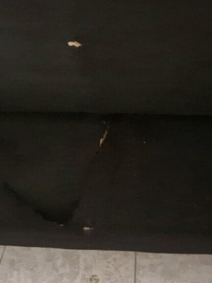 Click Clack Sofa Bed used with small tear at the back