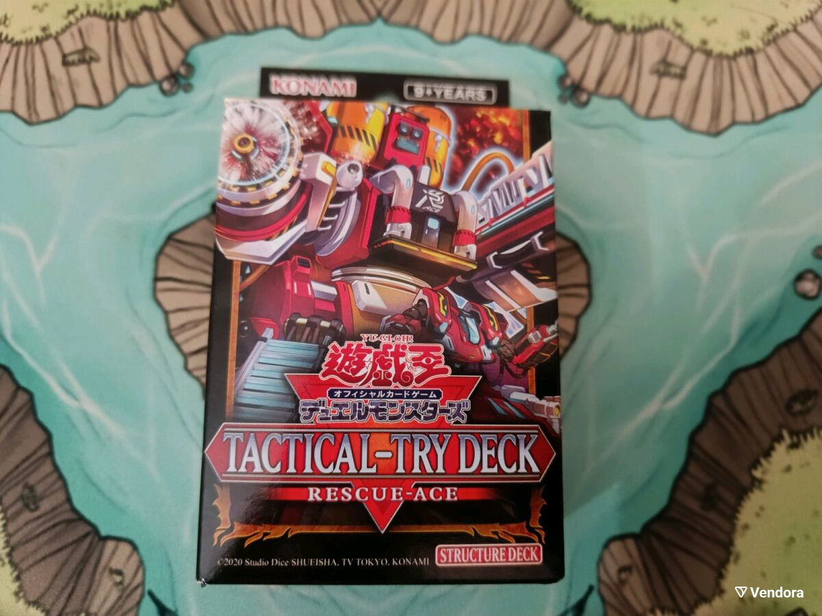 tactical try deck yugioh Yu-Gi-Oh! Official Card Game Duel Monsters Tactical-Try Deck : RESCUE- –  TCG Corner