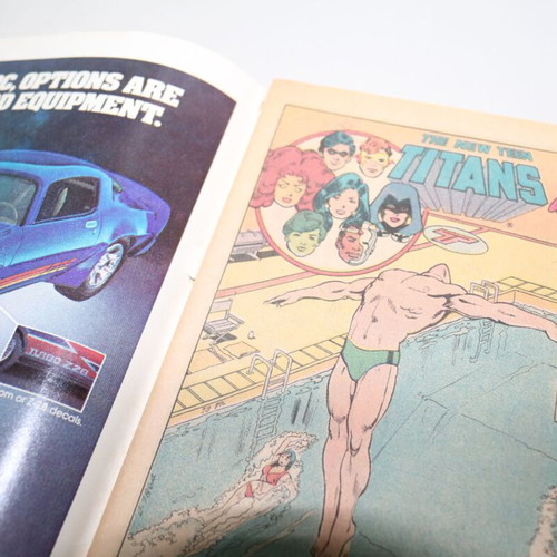 New Teen Titans comics used, issues #16 and #23, DC Comics