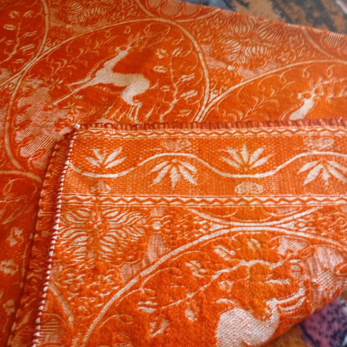 Malino blanket with pile 1.60x2.00 vintage, new