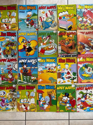 Disney magazine collection used, 227 issues including Mickey Mouse and Donald