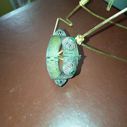 Bracelet No.1 like new, collectible with stones, possibly African