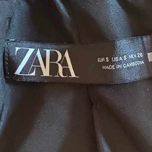 Zara short checked jacket like new, shirt style