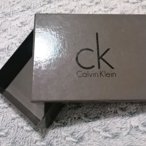 Calvin Klein wallet box used, brown, 16x12 cm