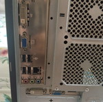 Vendo desktop computer with camera, 4 speakers and woofer
