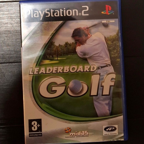 Leaderboard Golf PS2 used sports game