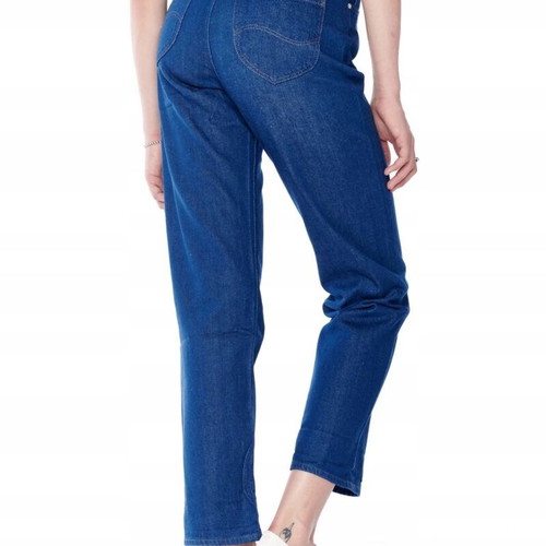 Lee Loose Mom Jeans, size 27, dark blue