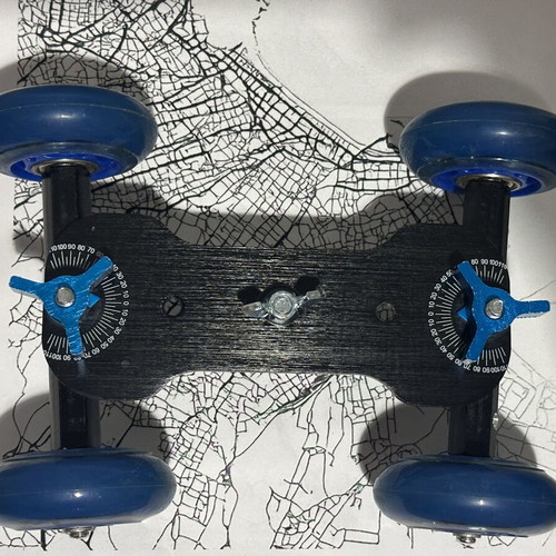 Camera Dolly used with adjustable wheels for smooth cinematic shots