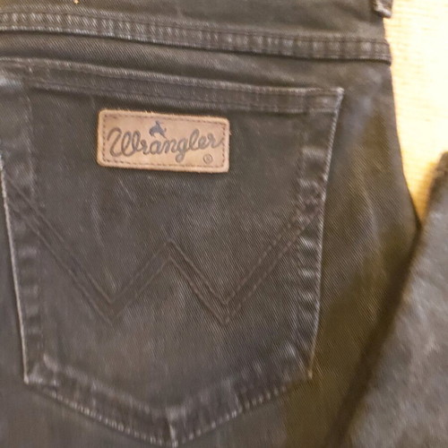 Wrangler men's pants large size 40/34 like new, black