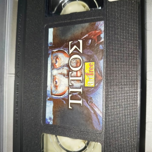 Titos VHS video cassette used with subtitles