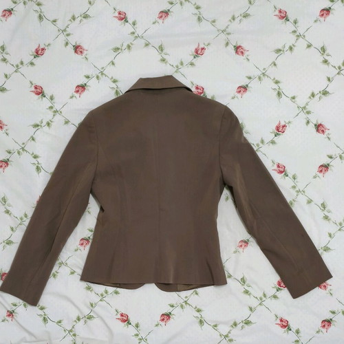 Hype brown open jacket like new, size S