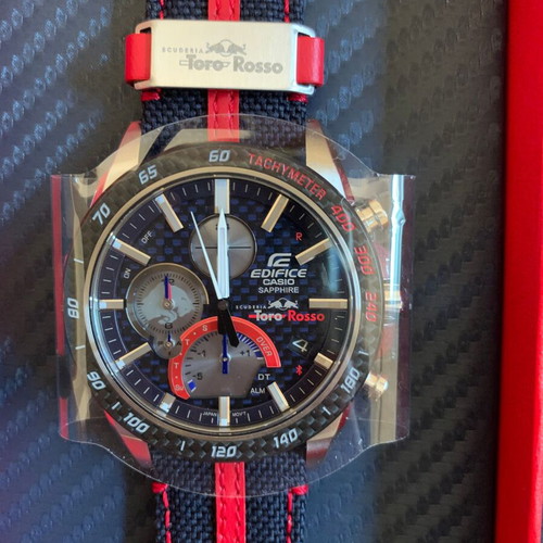 Casio Edifice Scuderia Toro Rosso 2019 Limited Edition new