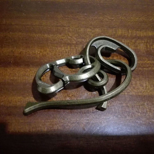 Hanayama cast Enigma puzzle used, highest difficulty