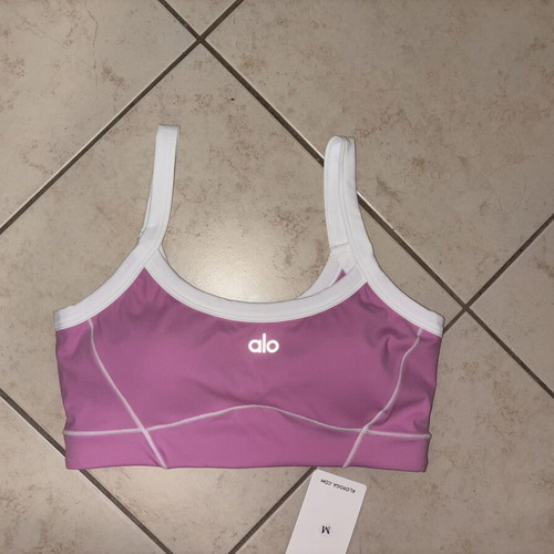 Alo yoga set pink new, size S