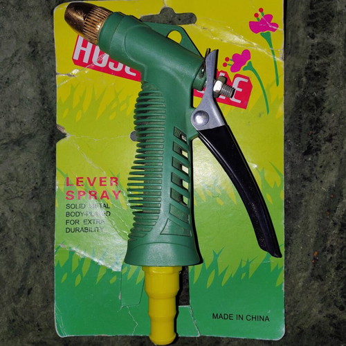 Kingfisher Analog Watering Timer used with hose pistol and accessories