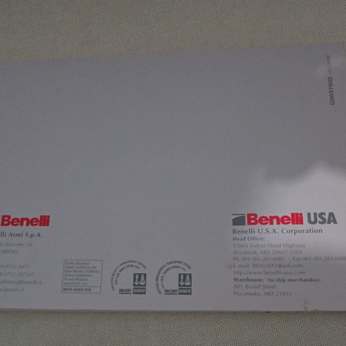 Super Black Eagle II owner's manual used, six-language guide