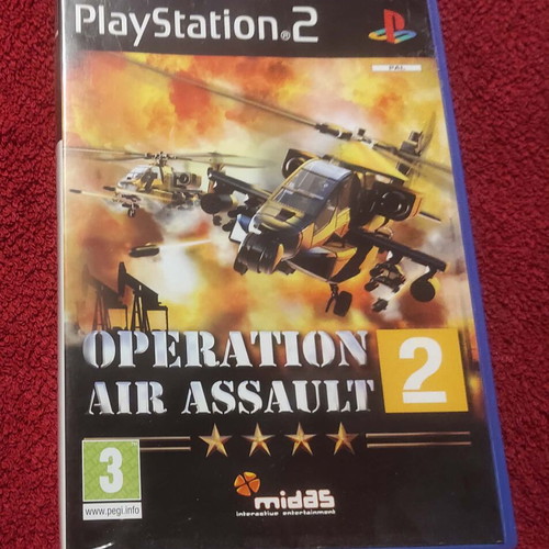 Operation Air Assault 2 PlayStation 2 game used