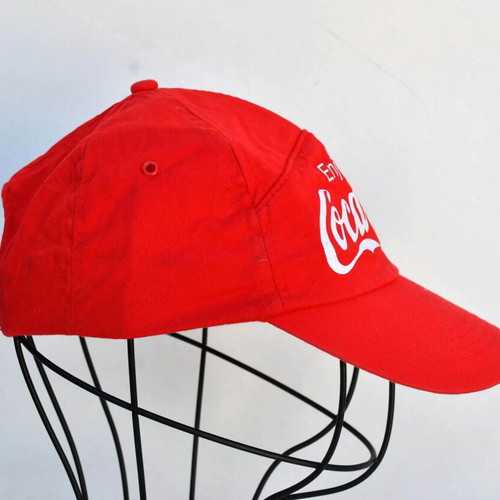 Vintage Coca Cola hat like new, cotton, one size