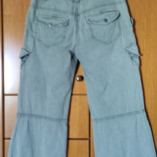 Diesel Cargo Pants like new, low rise, green