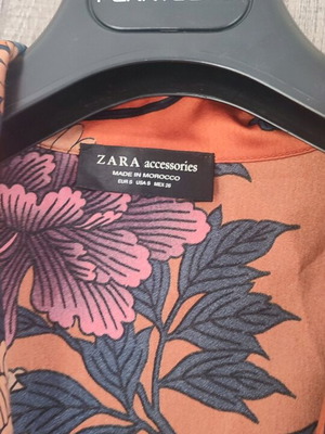 Zara satin bodysuit like new, multicolor, size S