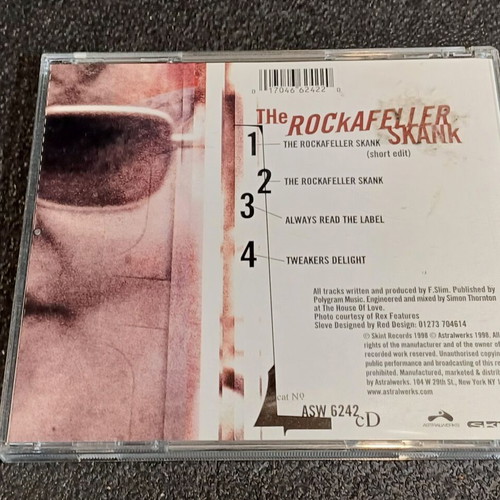 Fatboy Slim The Rockafeller Skank CD Maxi-Single used, electronic