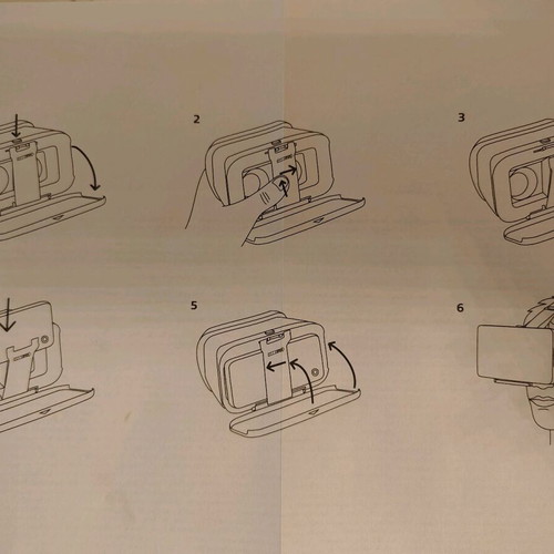 Virtual reality goggles for smartphone new