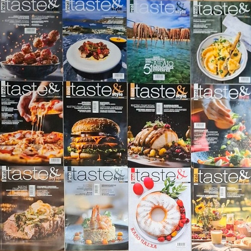 Real Taste & Style cooking magazines new, set of 36 issues
