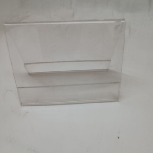 Acrylic double-sided stands new, size 10x8x5 cm
