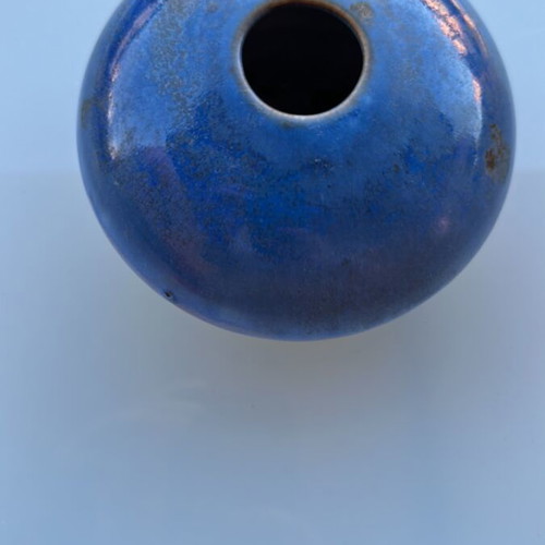 Ceramic vase used, diameter 13, height 6