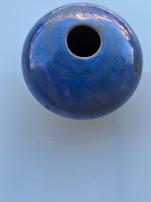 Ceramic vase used, diameter 13, height 6