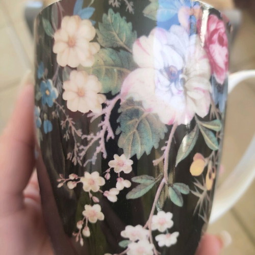 Porcelain mug William Kilburn collection new