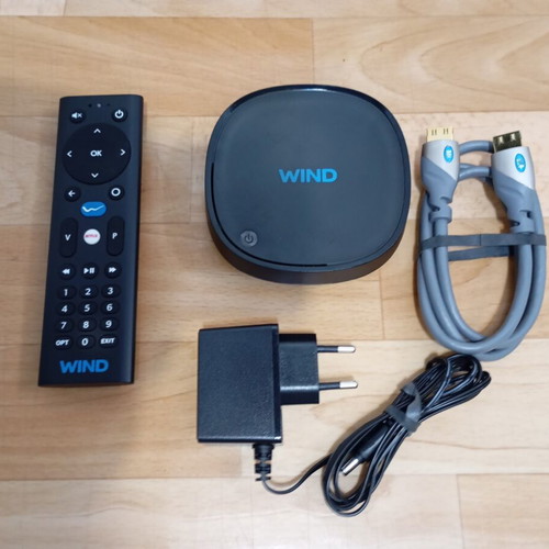 Wind Android TV Box used, good working condition