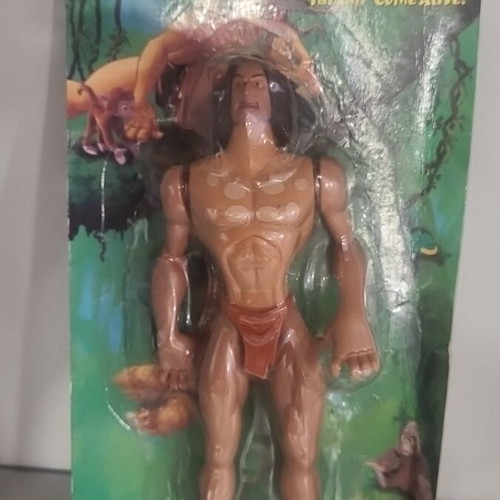 Tarzan card with figure new