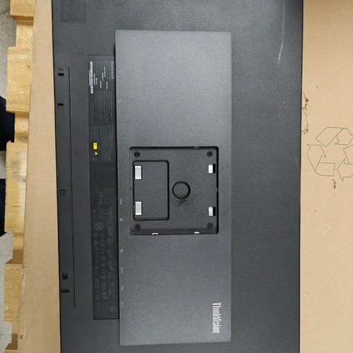 Lenovo p27q-20 used, broken panel for parts without stand