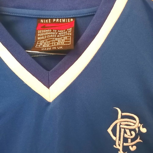 Glagow Rangers vintage jersey 1999-2001 like new, size XL