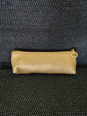 Estée Lauder toiletry bag gold like new