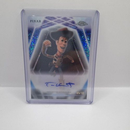 2026 Topps Neon Woody Auto /10 Tom Hanks like new