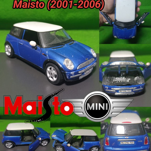 Mini Cooper Maisto diecast toycar vehicle 2001 used