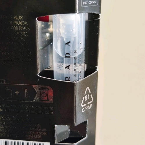 Prada Luna Rossa Carbon mini perfume new 1.5 ml Eau de Toilette