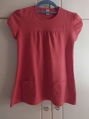 Orange Zara T-shirt for girls 11-12 years used