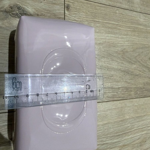 Dior beauty pastel pink cosmetic pouch new