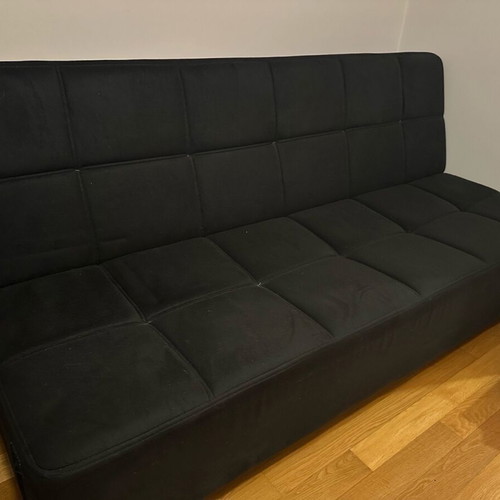 Sofa bed like new, black