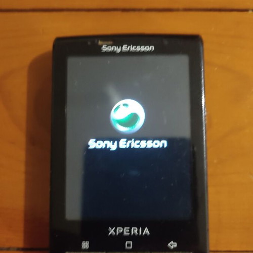 Sony Xperia X10 Mini smartphone, black, Android