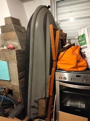 Continent Car Roof Box used, approx. 400 liters capacity