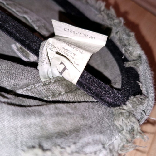 Slim fit jeans L like new, olive color