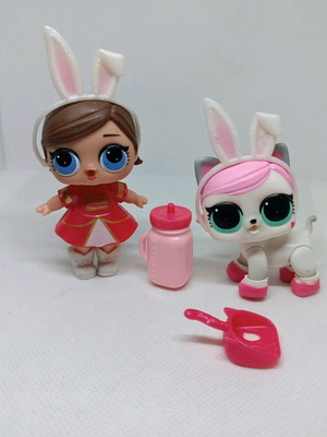 Lol Surprise doll and pet set like new